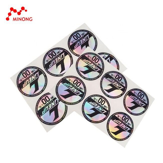 Hologram Effect Adhesive Stickers